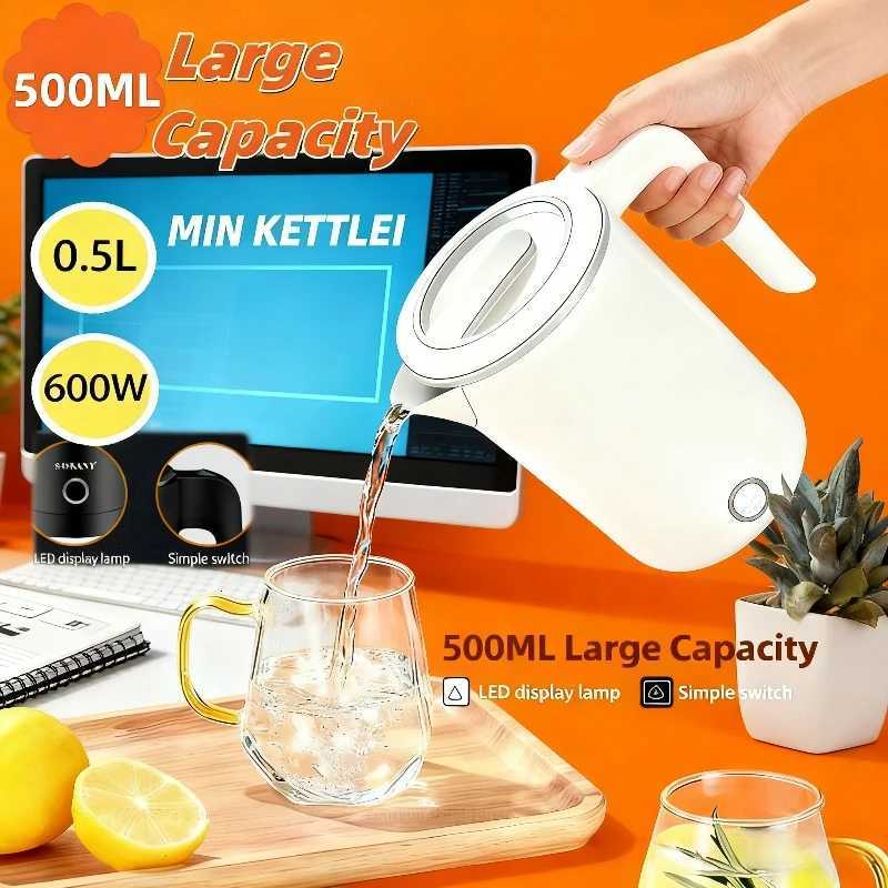Household Appliances Fast Heating Electric Kettle 304 Stainless Steel Portable Water Kettle for Home Kitchen Hotel Travel Use Y251114