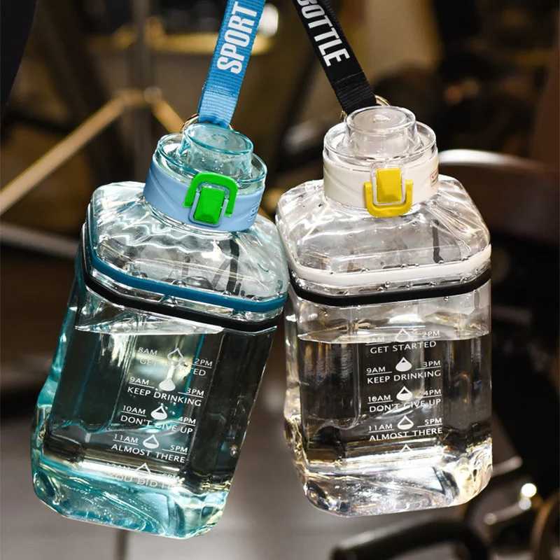 2 Liter Water Bottle Large Capacity not contain BPA Fitness Sports Water Cup Ton Bucket Cup Portable Big Water BottleW251114
