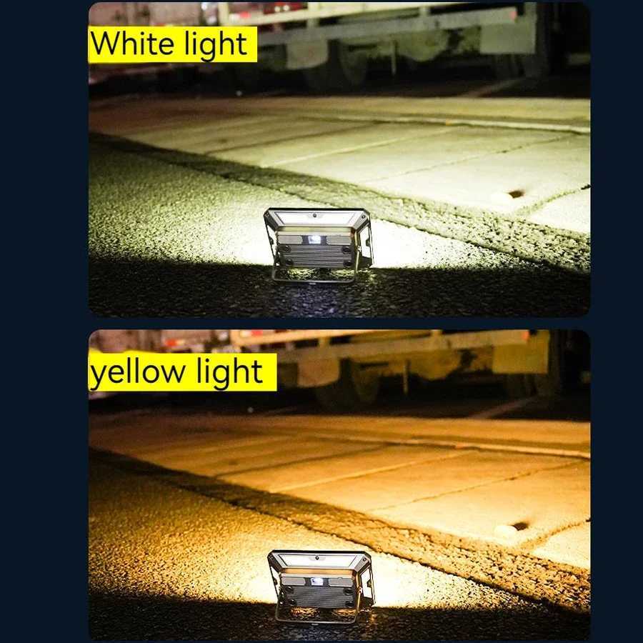 Heinast KXK-686 XPE LED 1000LM Flood Work Light Type-C Rechargeable Built-in Battery IP44 Waterproof Outdoor Work Camping Lamp M251115