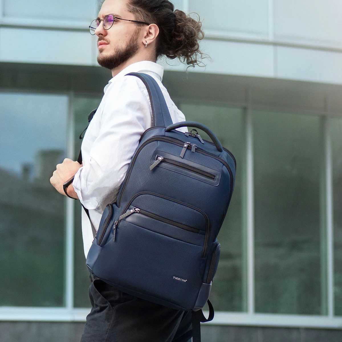 Tigernu Travel Backpack Bags 156inch Laptop Backpacks For Men Waterproof School Backpacks Business Bags Knapsack Connect SeriesW251114