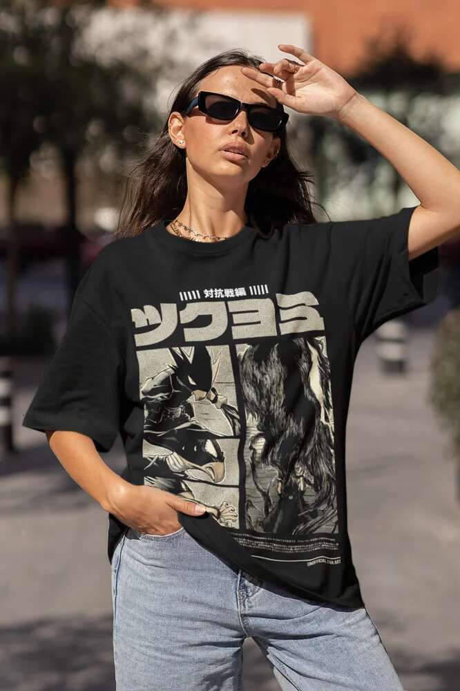 Fumikage Tokoyami T-shirt Manga Strip My Hero Academia Anime Gift Shirt All Size