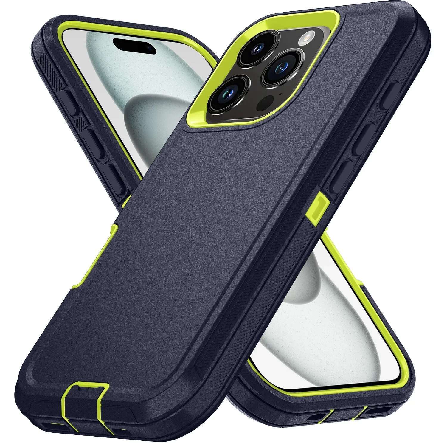 Otter Armor Box Shockproof Defender Phone Case for Iphone 16 11 12 13 14 15 Pro Max XSMAX 7 8 SE2 16E Hard Back Cover with Clip