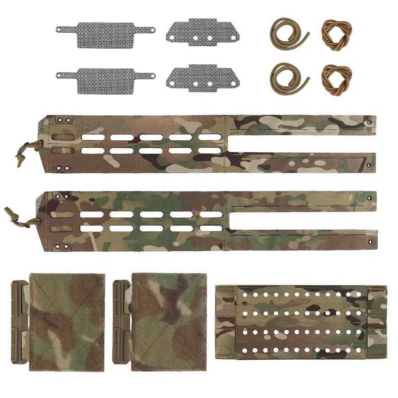 Universal Quick Release Hunting Vest Side Wall Molle Cummerbund JPC CRYE AVS LV119 FCPC V5 Waistband Chest Rig Plate CarrierXJ251114