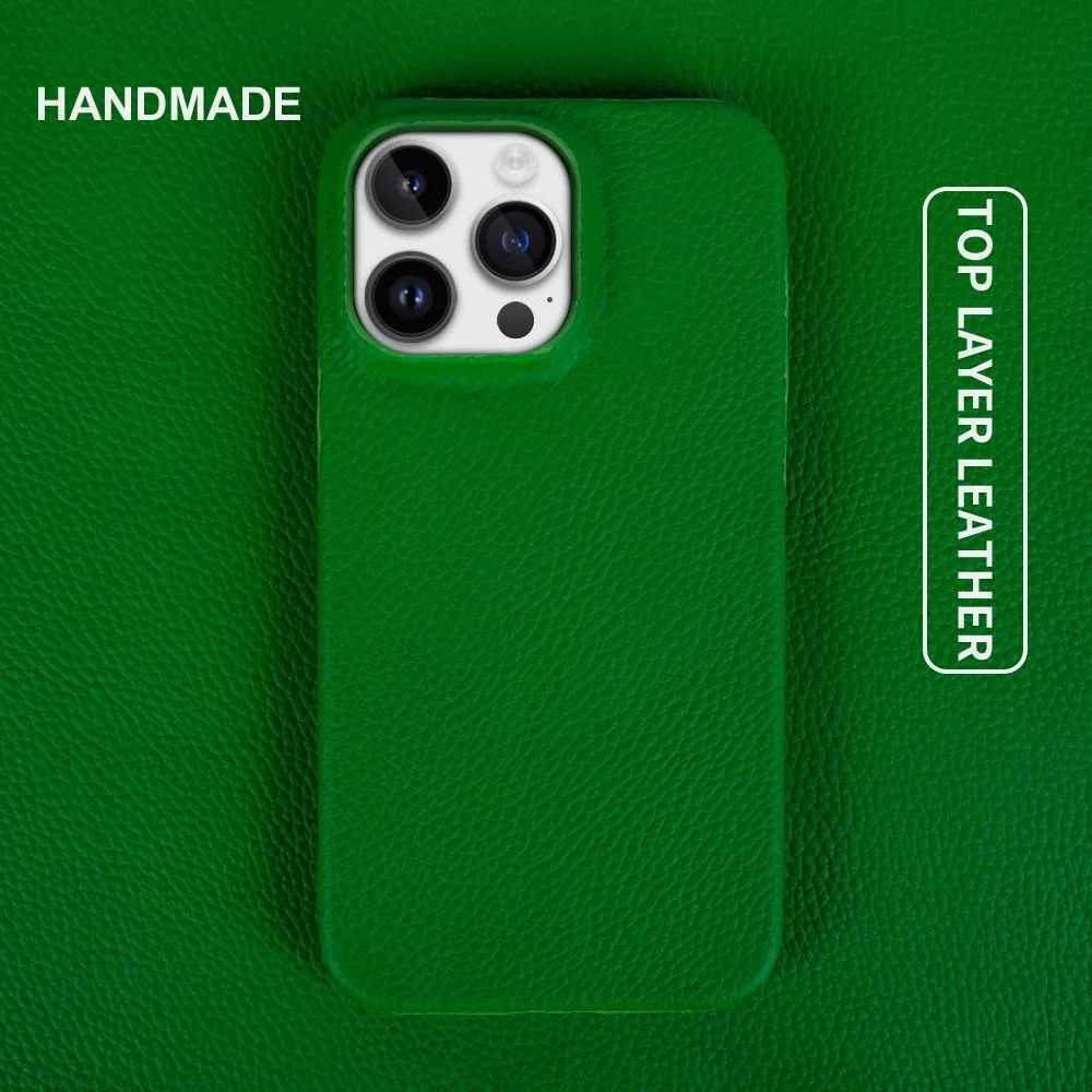 Luxury Cowhide Genuine Leather Case For iphone 14 Pro 17pro Max 15 12 13 14 XR XSMAX 7 8 SE2020 Cases Phone Cover Fundas Carcasa J251202