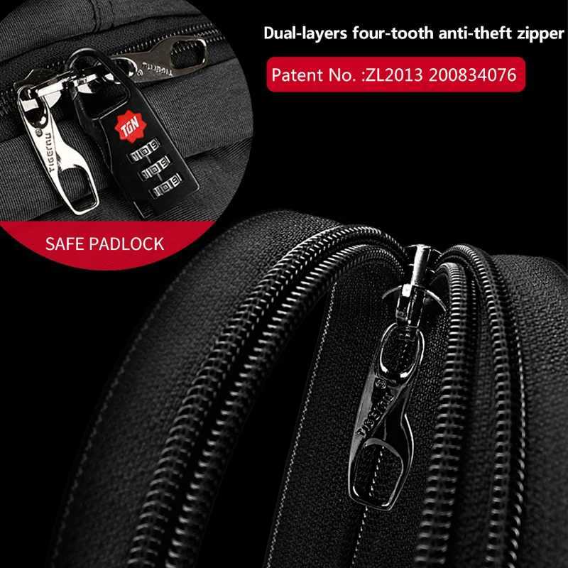 Tigernu Waterproof Anti Theft 156inch Laptop Backpack Men Slim School Backpack Bags Male Travel Bagpack For Teenagers KnapsacksW251114