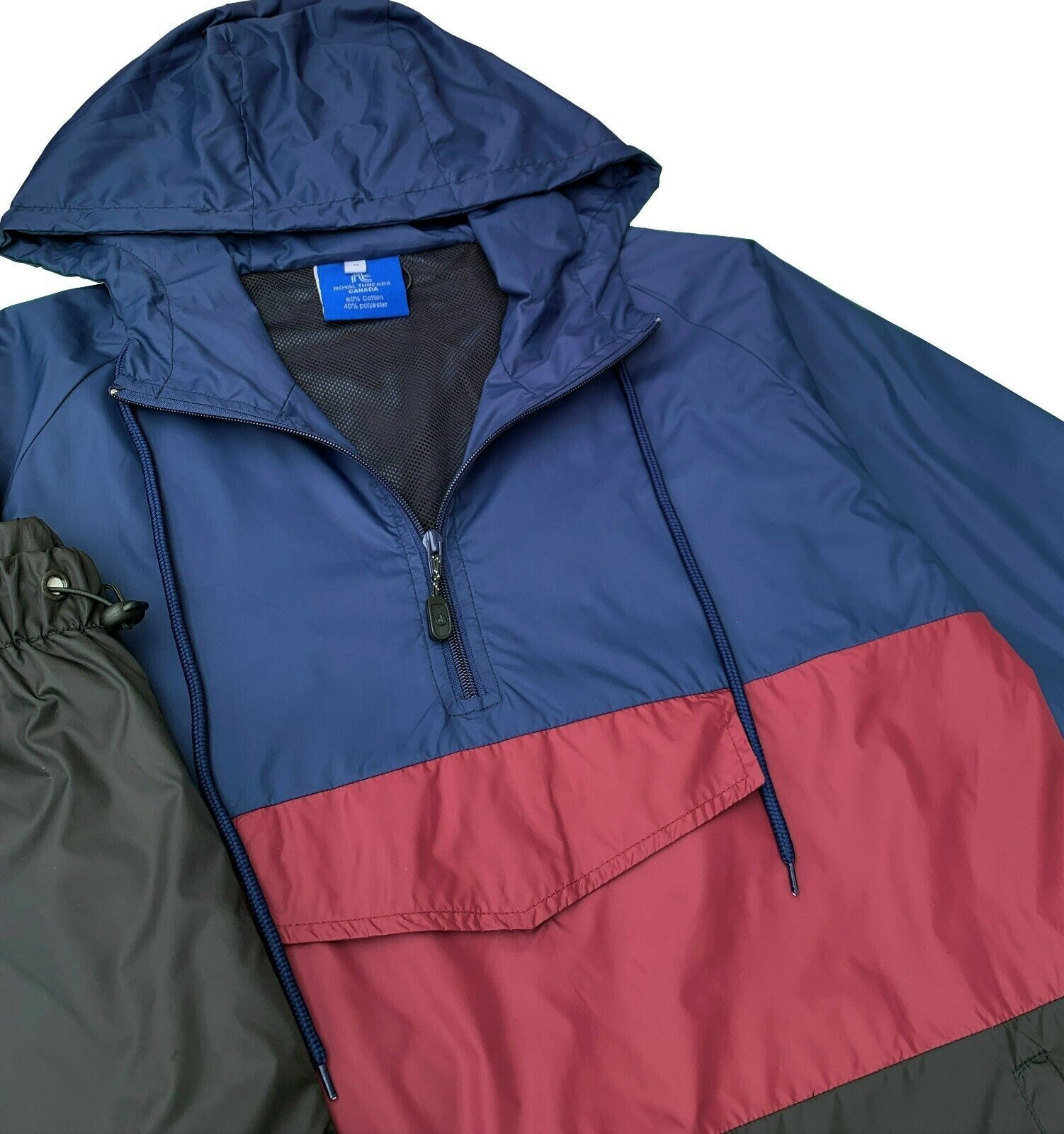 Tracksuit Men's Windbreaker Hooded Meshed ed Jogging GYM Suit