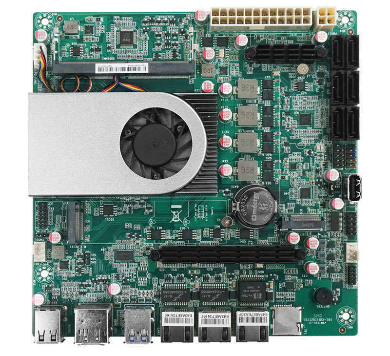 N150 NAS motherboard with exclusive integrated motherboard 12th generation, 6-socket, 10G 100G network card, DDR5, n10 X250602