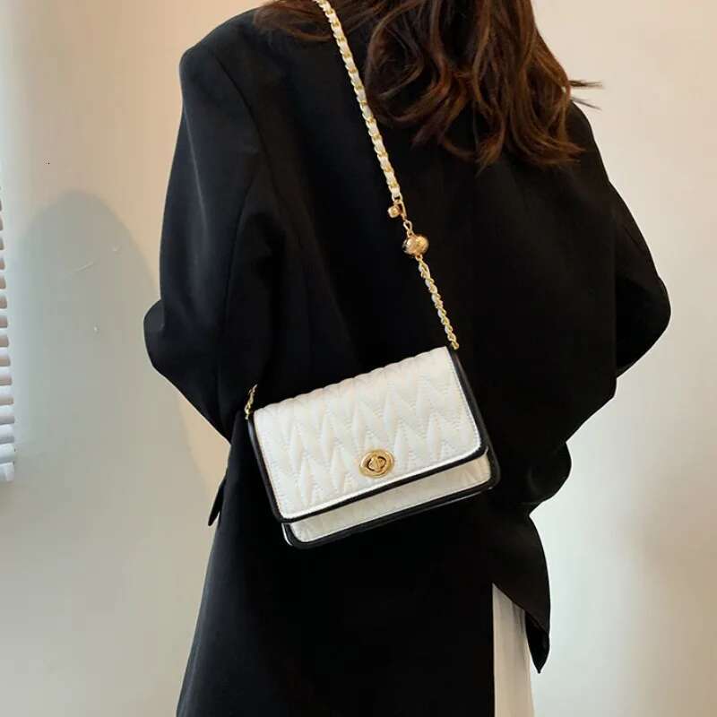 trend new fashion designer women s shoulder new trend simple chain small square lightweight party crossbody bag wallet and handbag