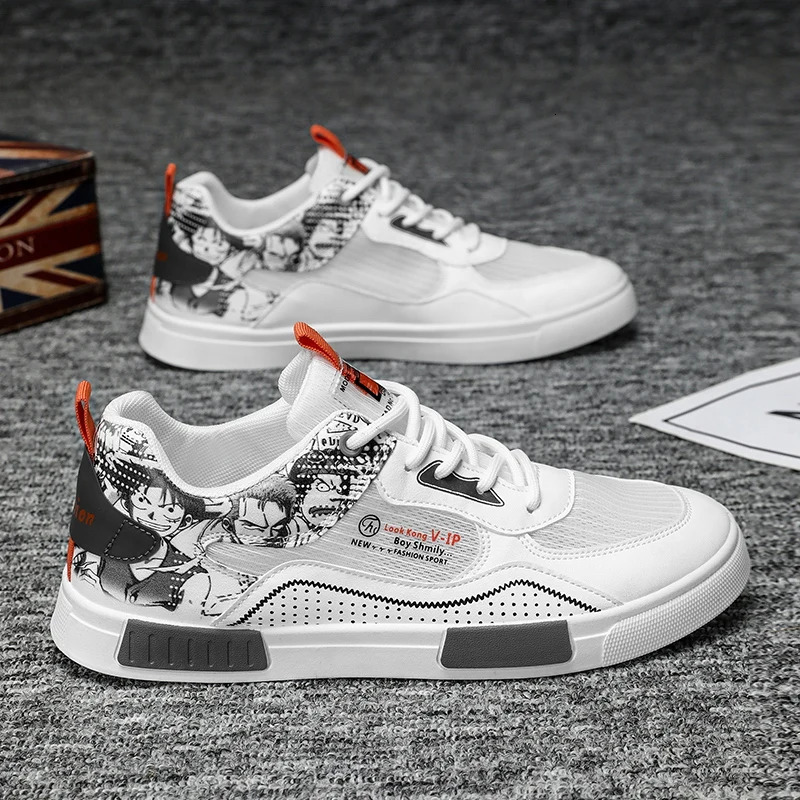 JY Fashion Mens Shoes Korean Edition Fashion Casual Student Board Shoes Fashion Mens Shoes 250411