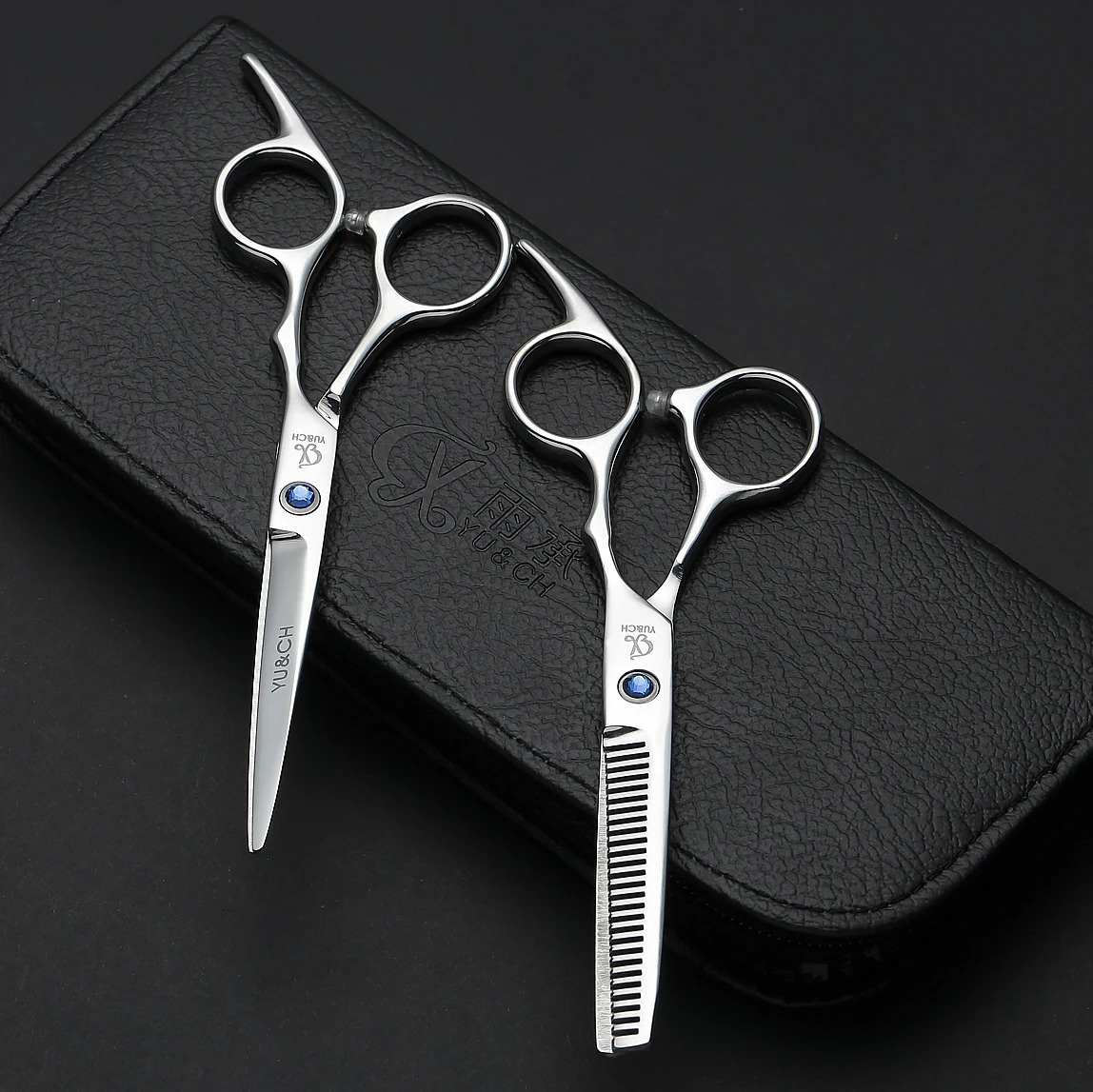 Hair Cutting Scissors Thinning Shears Kit Professional Barber Hairdressing Texturizing Salon Razor Edge Scissor Stainless Steel 250414