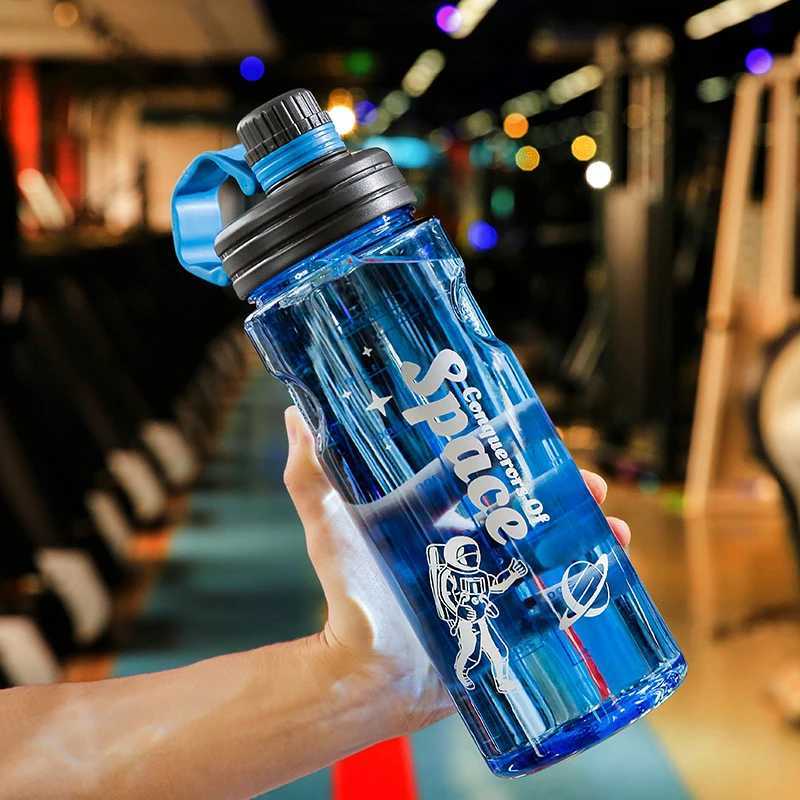2L 3L Large Capacity Sport Water Bottle With Filter Eco-Friendly Plastic Water Cup Portable Fitness Drink Bottle Kettle BPA FreeW251114