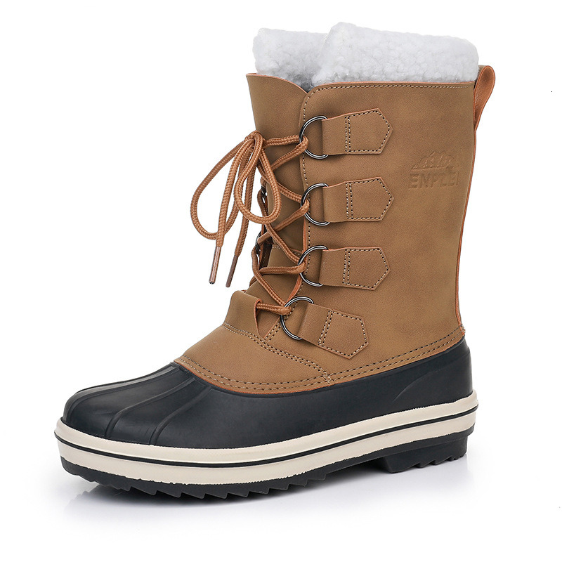 designer shoes Duck Hunting Women Adult Warm Snow Waterproof Outdoor Mid-Calf Boots Boots Ski - view 7