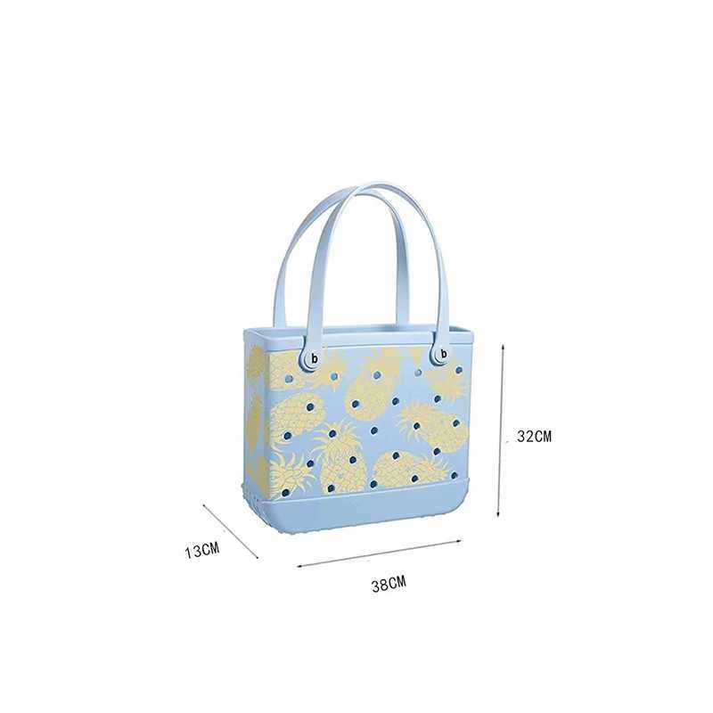 EVA oversized Bach bag waterproof vacation portable shoulder bag womens summer travel bag beach sports market swimming W250415