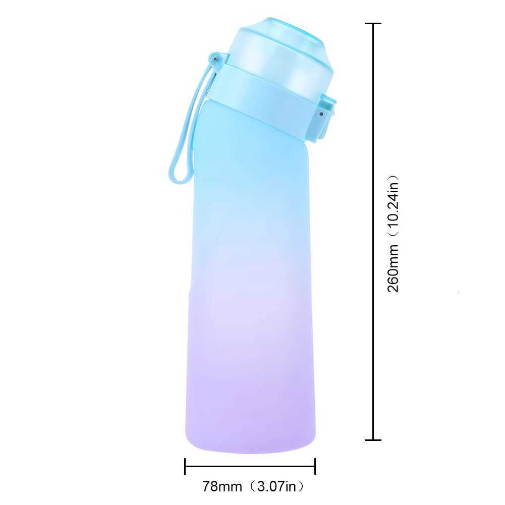 650ML Fragrance Smelling Water Bottle with Handle Flavor Pods Scent Water Cup BPA Free Scented Cup for Travel Climbing HikingW251114