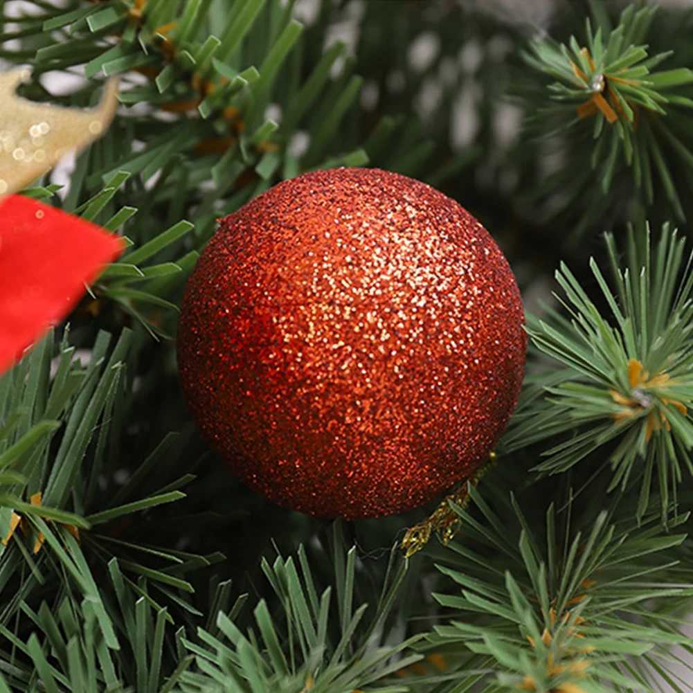 Christmas Door Decor Wreaths with Spruce Pine Cones Berry Ball 40CM Garland Decoration Realistic PVC Light Up for Indoor OutdoorM251115