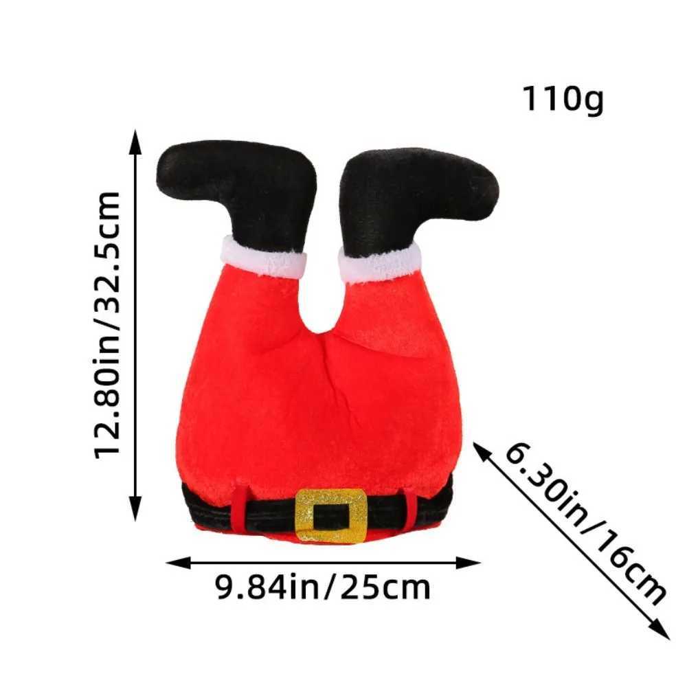 Festive Christmas Hat Gold Bright Color Elf Clown and Pants Headwear Party Gifts Perfect Christmas Decoration Party Supplies Y251115