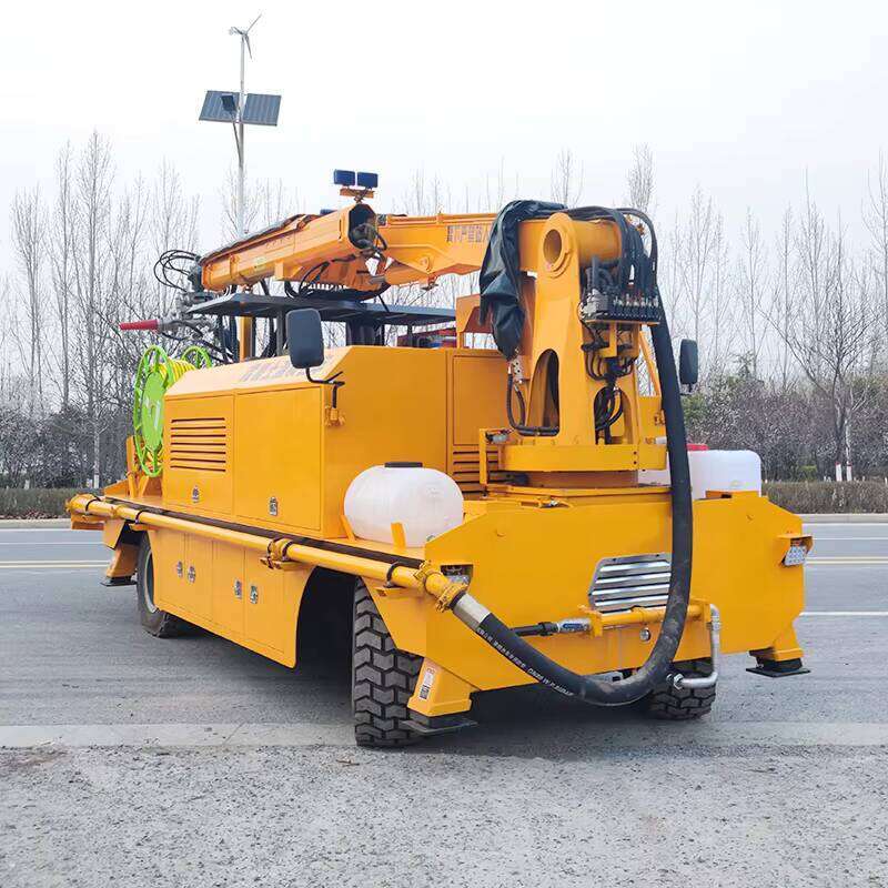 Hot Sell Robot Arm Truck-mounted Wet Shotcrete Machine with Four-wheel Drive Concrete Spraying for Tunnel Construction