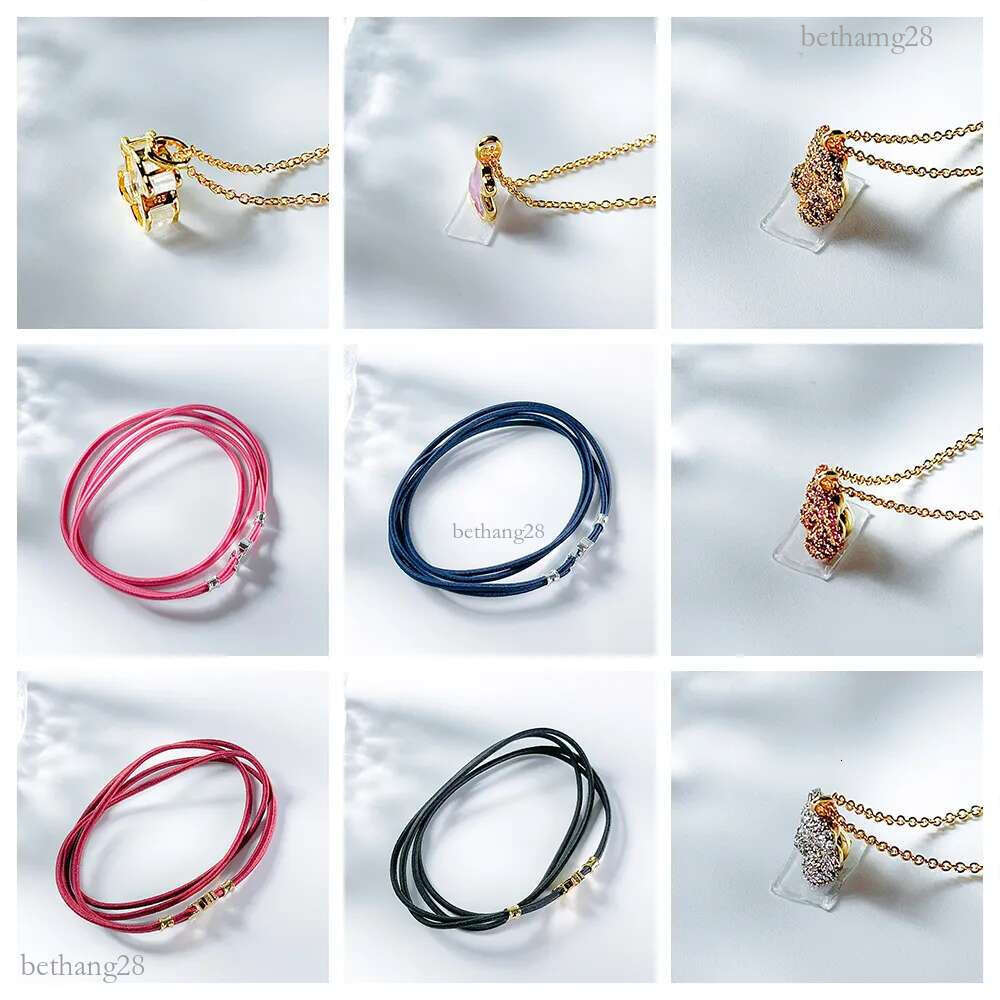 Free Delivery 2024 New Colorful Elastic Choker necklace Silver Galaxy Necklace Jewelry for Women Gift Spanish Bear Cute Jewelry