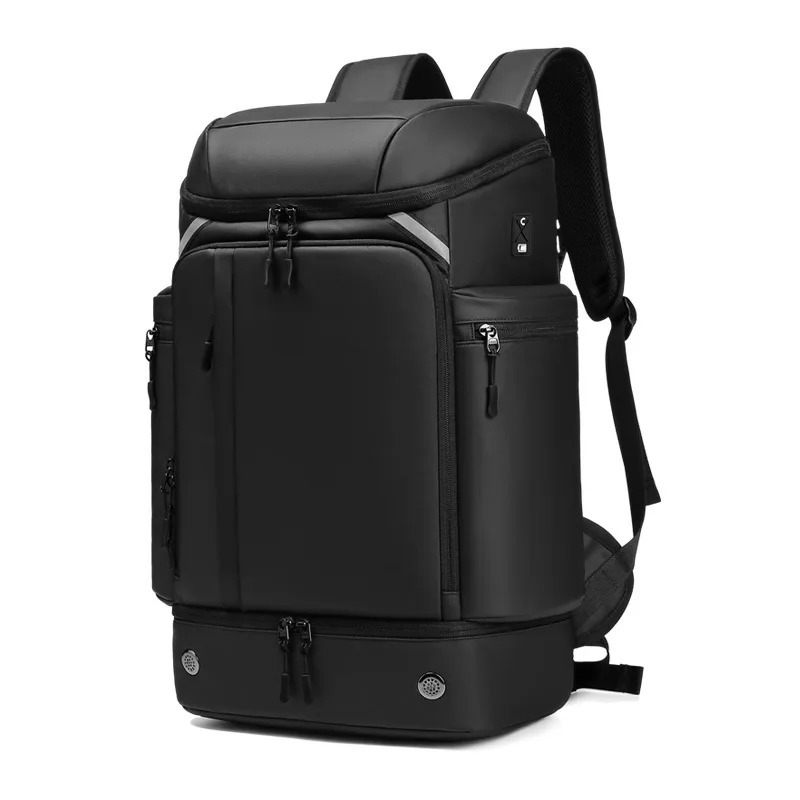 A high-capacity backpack for sports travel and dry wet separation and a lightweight multi pocket backpack for business travel 250410