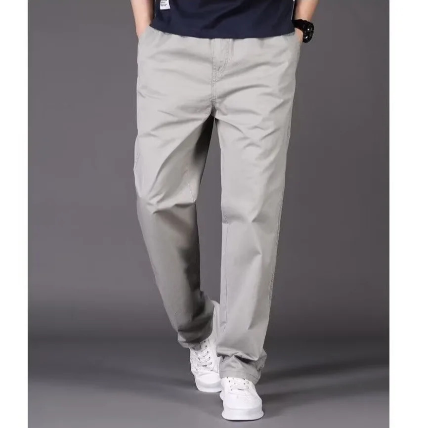 Commodity pants pocket mens Trouser sports shoes largesized clothing gym Y2k runner casual 250407