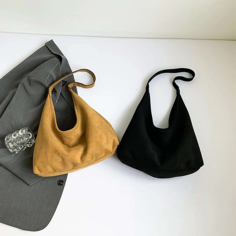 Women Faux Suede Fashion Large Capacity Patchwork Shoulder Designer Tote Handbag Outdoor Travel Bag