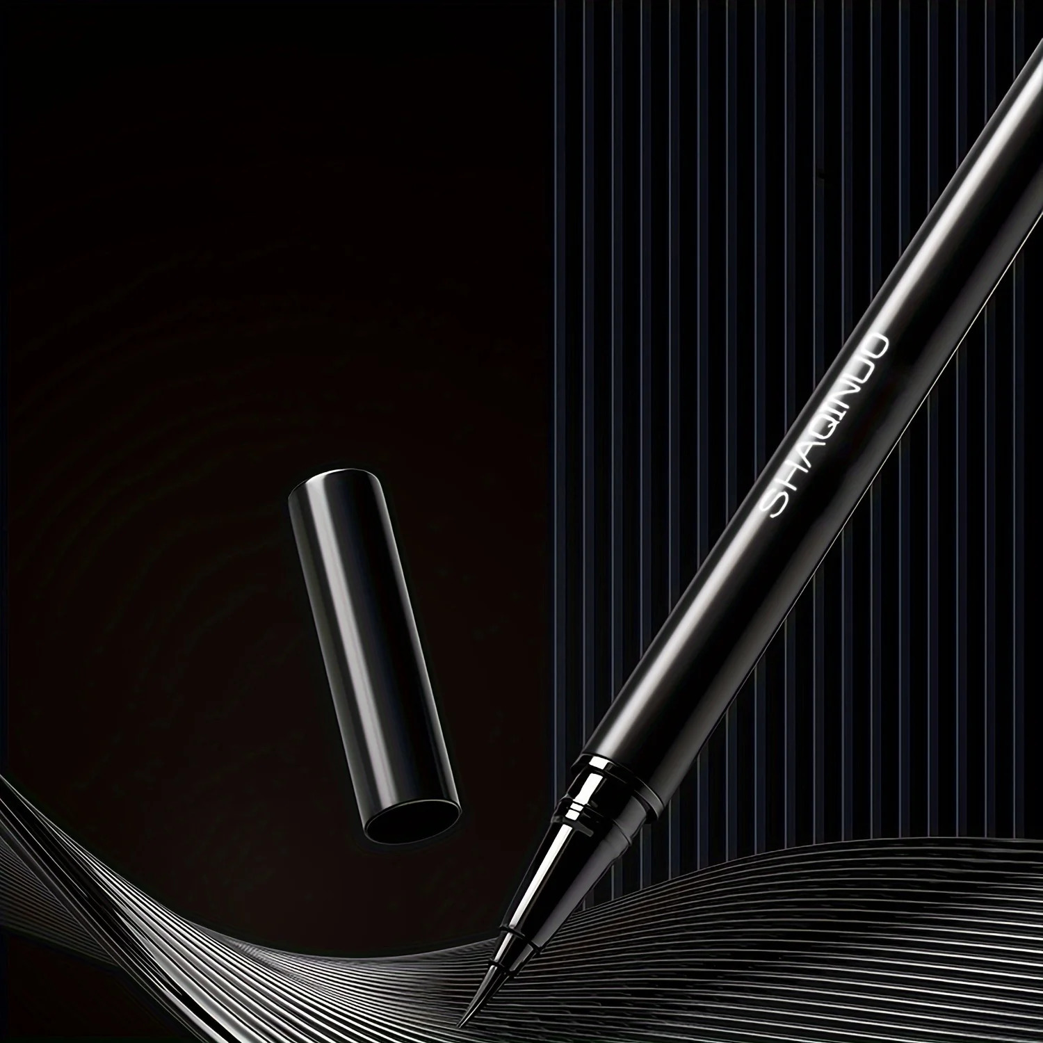 5pcsset Waterproof Smudge-Proof Liquid Eyeliner Quick-Dry Long-Lasting Eye Makeup Easy To Apply On Lower Lashes 250414