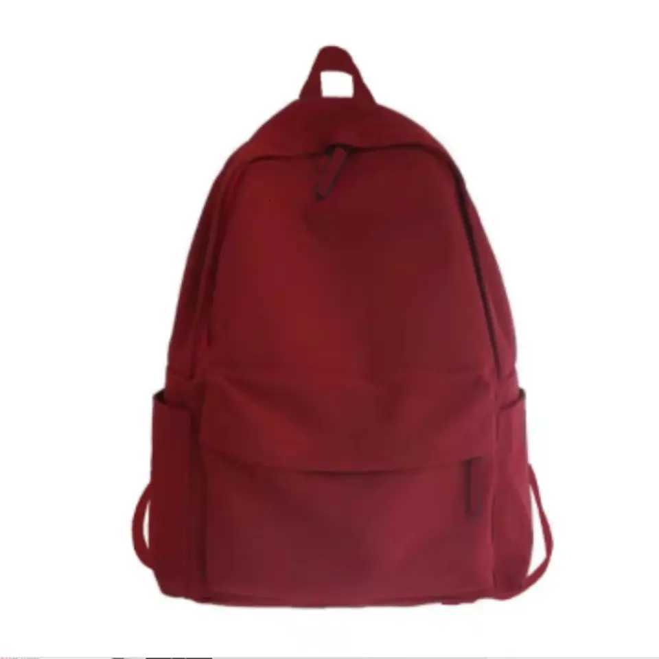 Black Grey White Red Versatile Backpack High Quality Large Capacity Nylon Computer Bag Washable Waterproof Travel Bag UnisexW251114