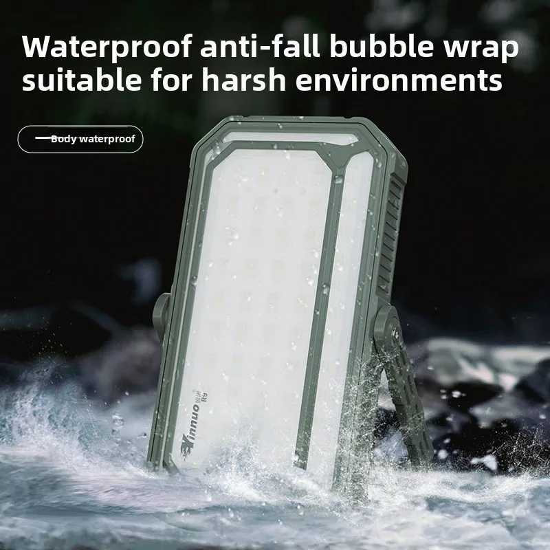 10000Mah LED Camping Tent Light Rechargeable Outdoor Emergency Lighting Waterproof Portable Hanging Night Lamps Camping Lighting M251115