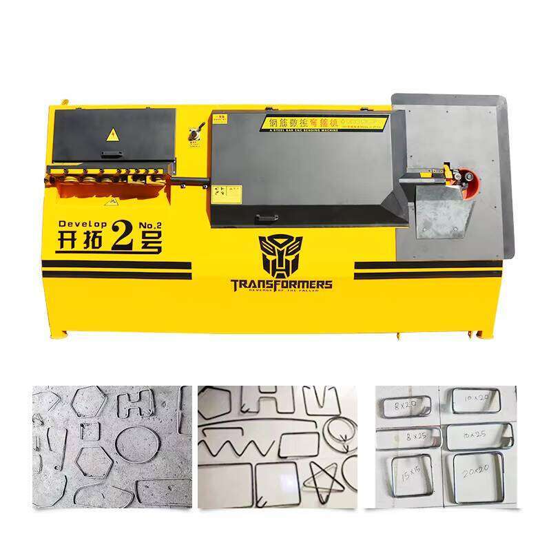 Heavy Duty CNC Hoop Bending Machine Hydraulic System for Construction & Tunnel Support Rings Easy Operation