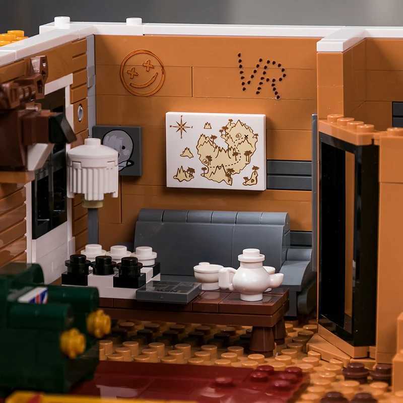 Creative Expert Modular Architecture MOC Pantasy 85014 Baker Street 221B Apartment Style 3300 Building Blocks Puzzle Toys W250415