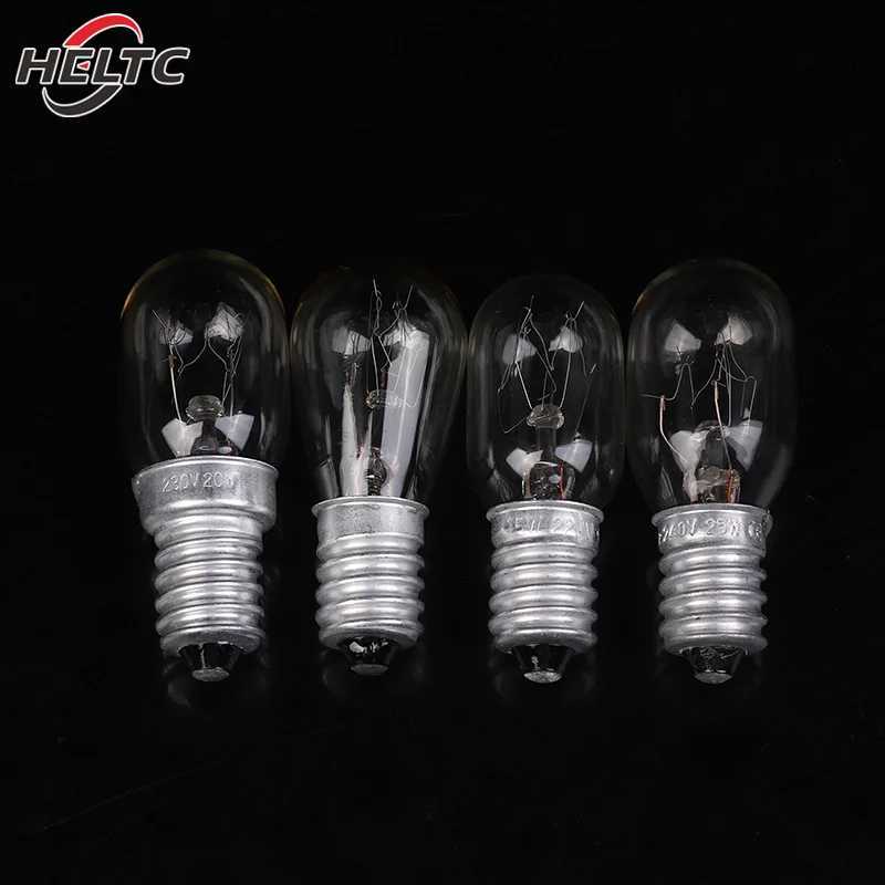 5 pieces of E14 type salt lamp bulbs (10/15/20/25 watts, 220V - 230V), incandescent bulbs, suitable for lighting in refrigerators and ovens C251115