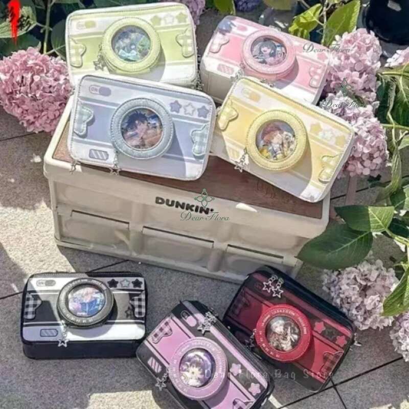 New Design Small Camera Ita Fashionable Cute Girl Transparent DIY Cosplay Shoulder Bags Street Trend Messenger Crossbody Bag