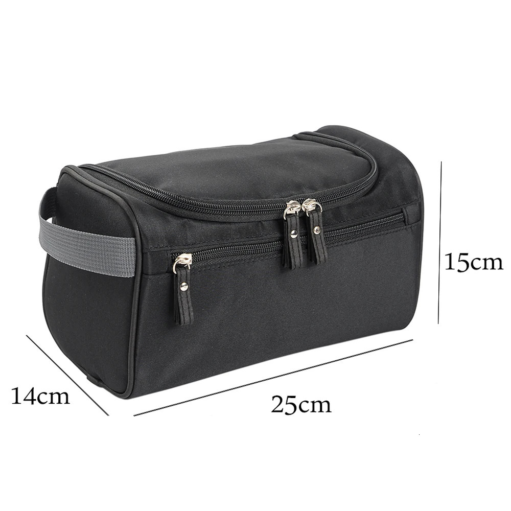 Mens makeup bag waterproof Oxford cleaning bag travel organizer high-capacity sanding machine beauty box shower bag 250410