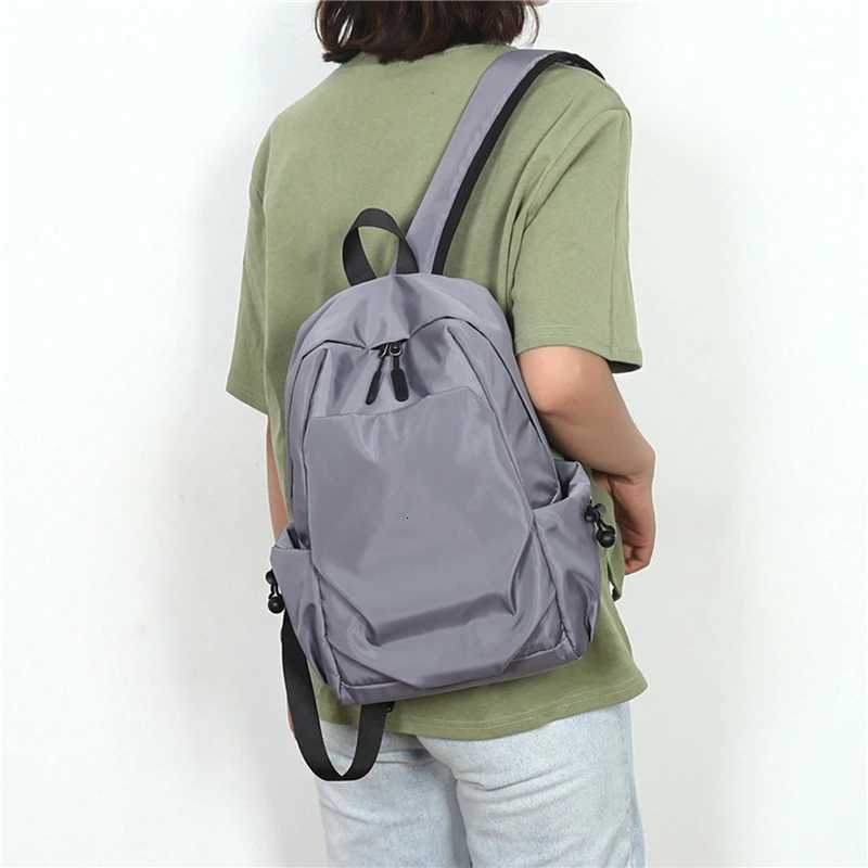 Mini Mens Backpack Fashion Small Black Shoulder School Bag for Man 2023 Canvas Designer Waterproof Sports Travel Male BackpacksW251114
