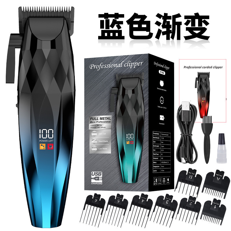 Original 0mm metal free electric beard trimmer suitable for mens body and facial electric hair clippers rechargeable 241119