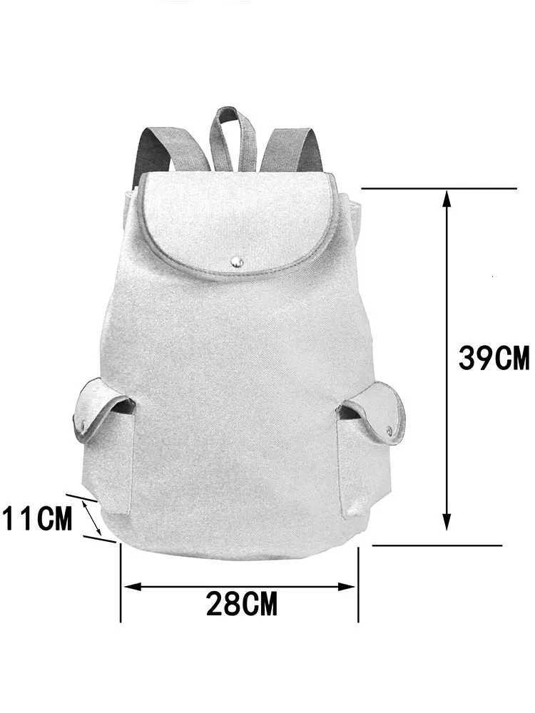 Cartoon Cute Cat Printed Backpack Fashion Teens School Bag For Teenager Girls Drawstring High Capacity Travel Rucksack WomenW251114