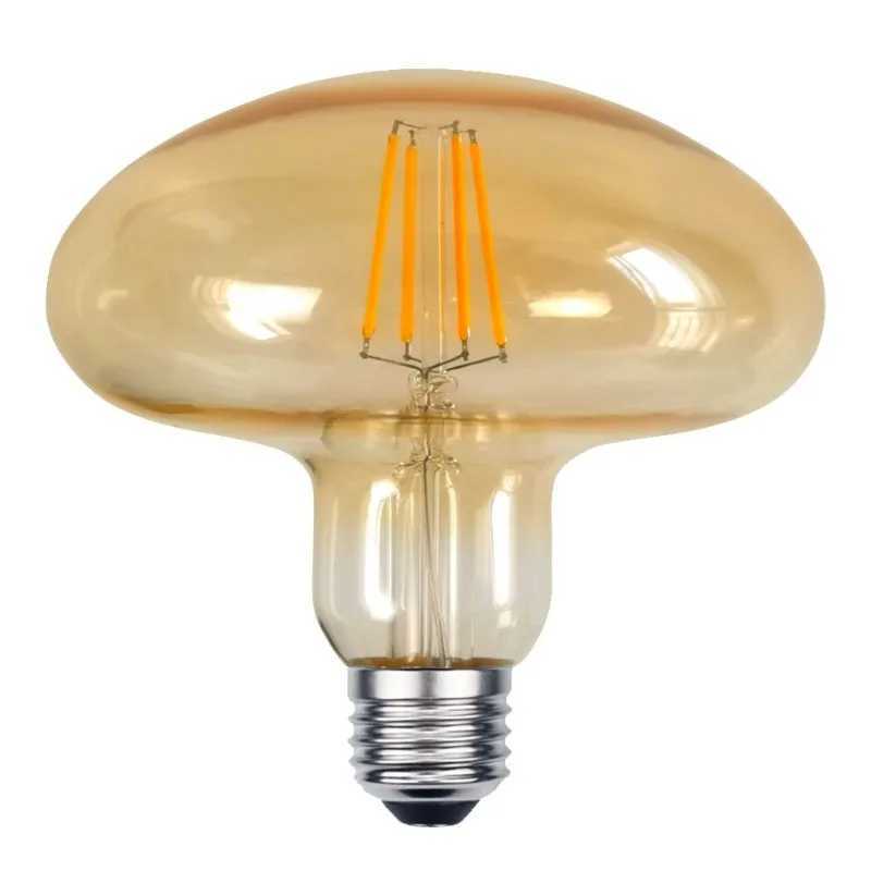 LED Filament Edison Bulb E27 110-220V 4W Shaped Lights Mushroom Retro Ampoule Vintage Incandescent Bulb Lamp Filament Light Bulb C251115