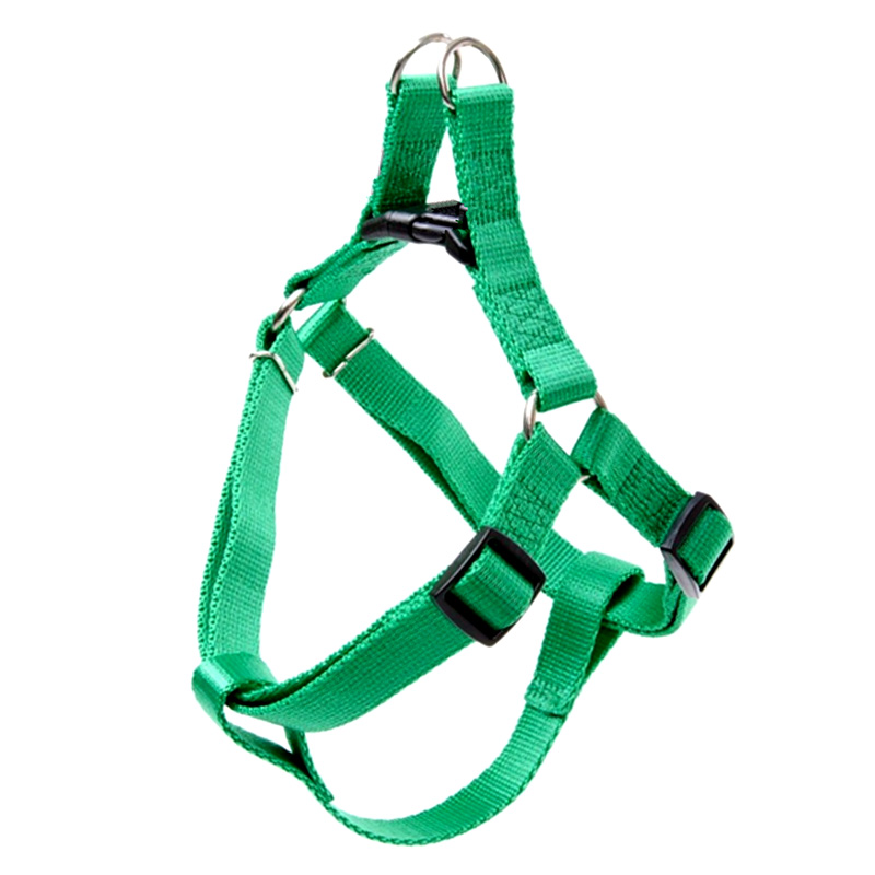 Escape Proof Adjustable Puppy Harness Soft Nylon Webbing Step in Dog Harness for Walking Training Hiking Outdoor