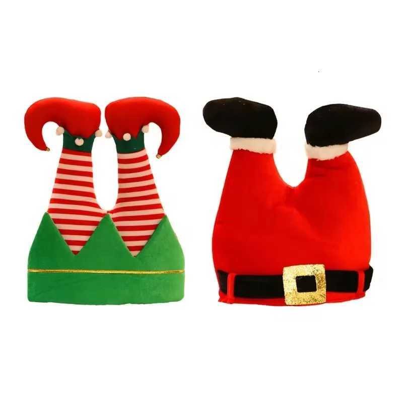 Festive Christmas HatElfClownand Pants Headwear for Party GiftsPerfect Christmas Decoration and Party Supplies Y251115