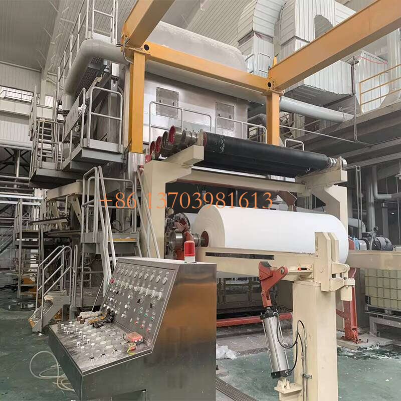 High Production Toilet Tissue Converting Line 2000 Rolls Hour