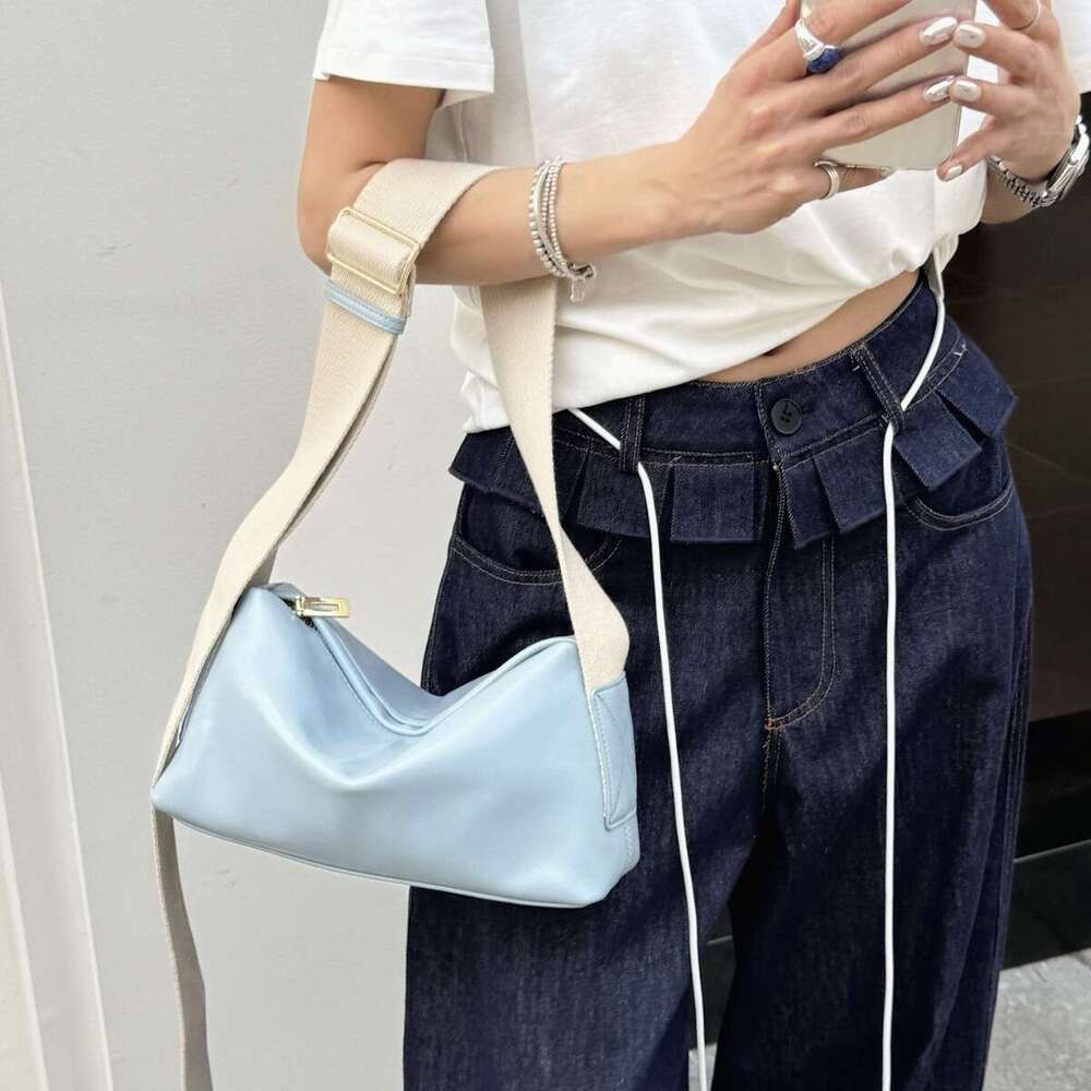 Mm Women's Bags Bag Crossbody Summer Genuine Women's Niche Design Pillow Large Capacity Cowhide Soft Leather Box Bag