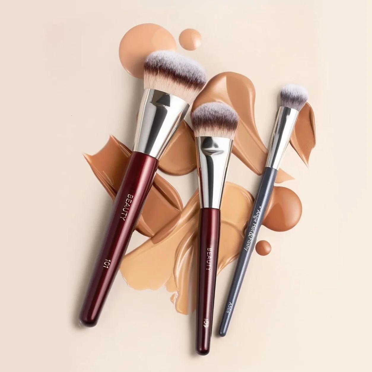 Makeup Brushes Set A506 109 101 Concealer Contoured Foundation Mini Foundation Brushes Essential Makeup Brush Kit 251110