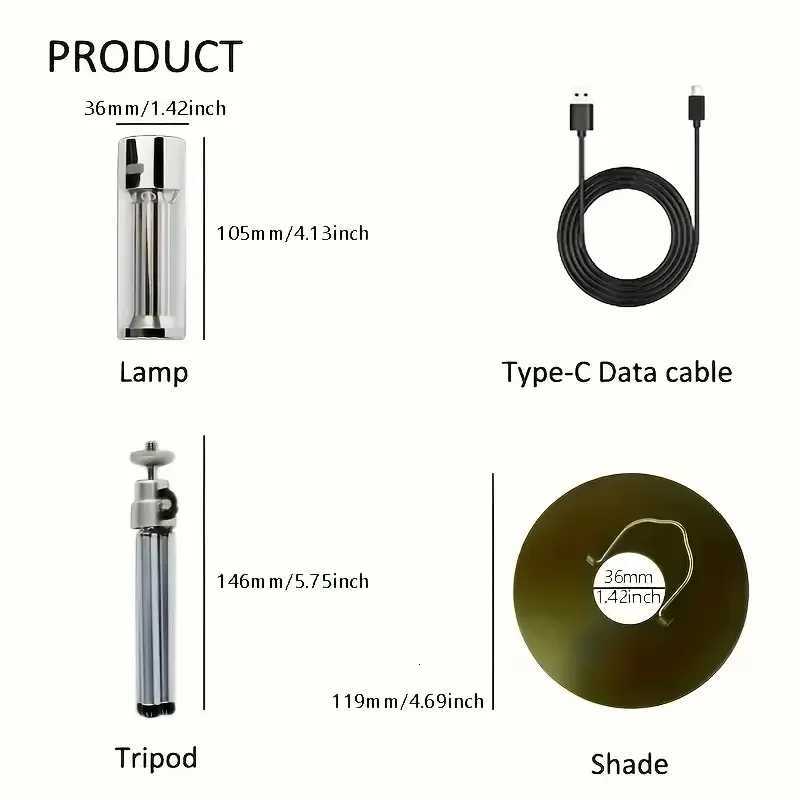 Portable Camping Lantern Multifunctional LED Camping Light Waterproof Outdoor Light Lantern with Base and Tripod M251115