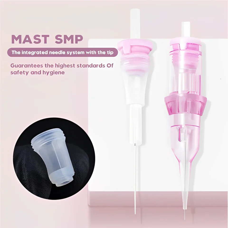 20pcs Sterilized Tattoo Needle Cartridges for Eyebrows Lip Microblading SMP/Pmu Tattoo Cartridge Liners RL/F/RM/RS 250409