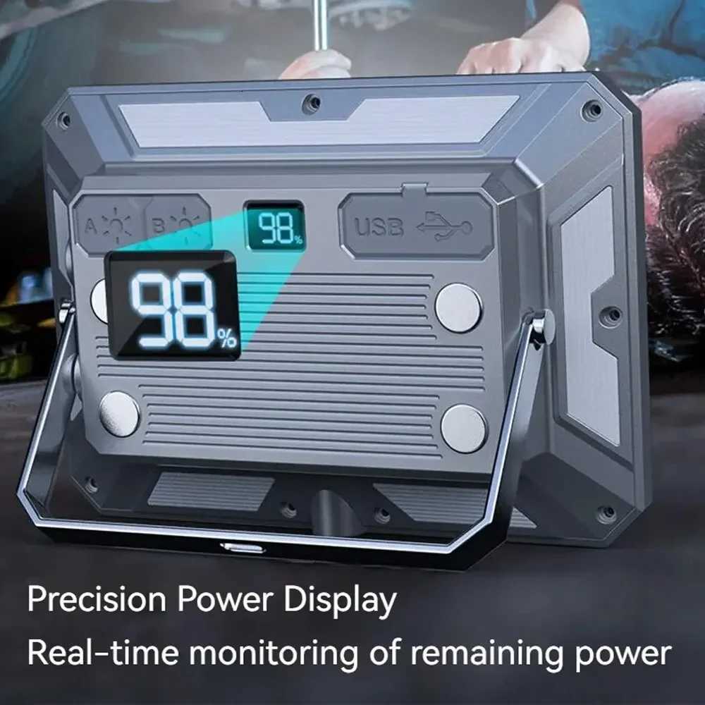 4000mAh Powerful LED Camping Lamp Type-c Rechargeable Strong Magnetism Work Light Infinite Dimming Outdoor Camping Tent Lantern M251115