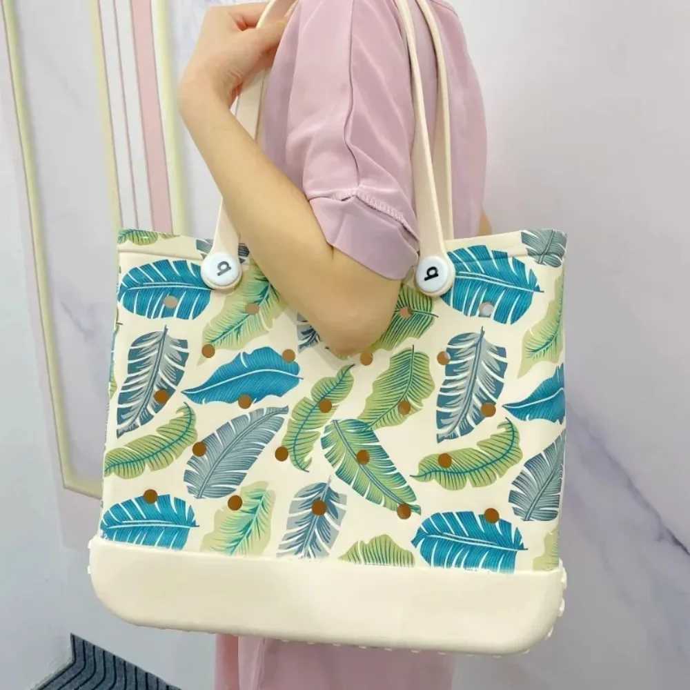 Large beach tote bag inserted into Borg bag divider tray accessories rubber jelly bag portable divider space organizer outdoor products W250415