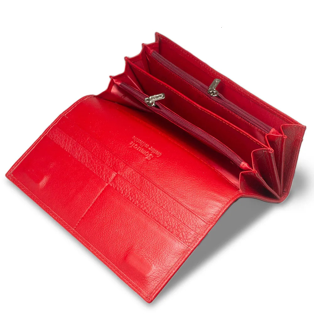 Womens wallet leather womens wallet ID card holder womens clutch bag womens coin wallet womens handbag 250410