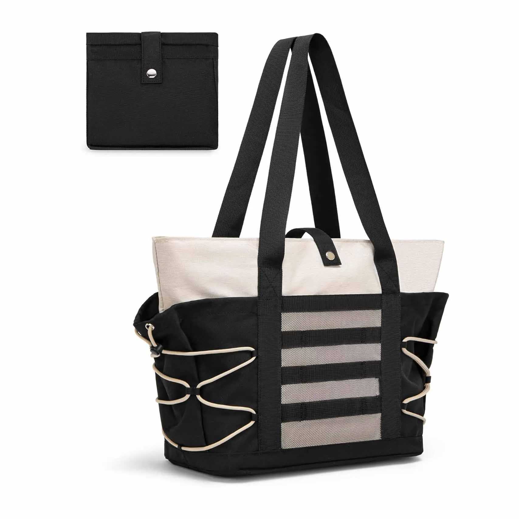 1 travel handbag large capacity folding fitness bag beach swimming bag multifunctional sports bag W250415