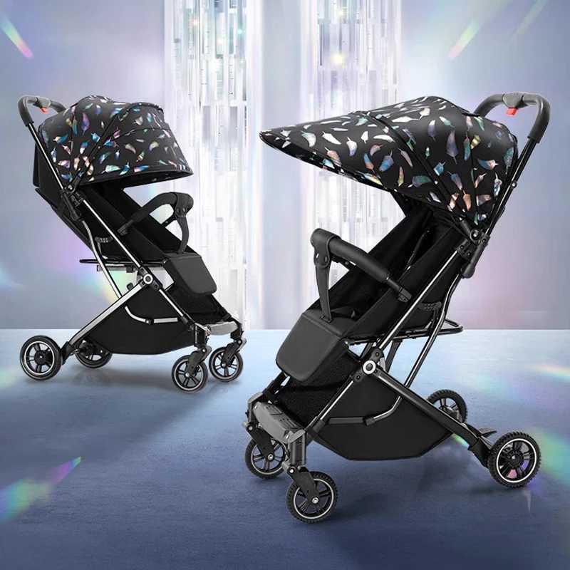 Lightweight folding simple high landscape new generation handcart with telescopic handcart shock-absorbing rubber wheels X250415