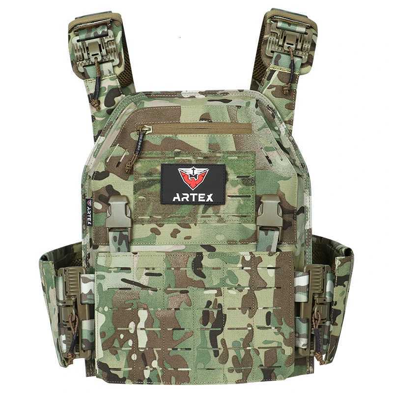 Artex Light Weight Quick Release Combat Plate Carrier 1000D Nylon Molle Tactical Vest XJ251114